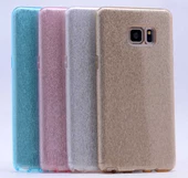 Galaxy S6 Edge Kılıf Zore Shining Simli Silikon Kılıf - 7