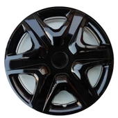 16 Jant Kapağı Dacia Duster Siyah Piano Black Jant Kapak A190 4 Adet - 1