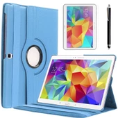 Galaxy Tab 4 10.1 T530 Zore Dönebilen Standlı Tablet Kılıfı - 5