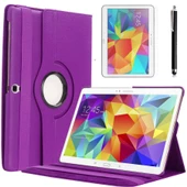 Galaxy Tab 4 10.1 T530 Zore Dönebilen Standlı Tablet Kılıfı - 6