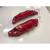 Brembo Metal Kaliper Kapagı Kırmızı 2'li Set - 1