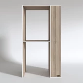 Kenzlife çamaşır-kurutma makinesi dolabı demyan crd 180*090*60 banyo kapaksız arkalıksız thumbnail 3