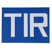 ADR Tır Yazısı Uyarı Levhası Etiketi Alüminyum Mavi 25 x 40 Cm - 3