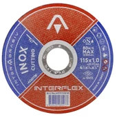 İnterflex İnox Metal Kesici Taş Disk 115x1.0x22.23 mm (50 ADET) - 3