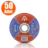 İnterflex İnox Metal Kesici Taş Disk 115x1.0x22.23 mm (50 ADET) - 1