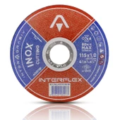 İnterflex İnox Metal Kesici Taş Disk 115x1.0x22.23 mm (50 ADET) - 2