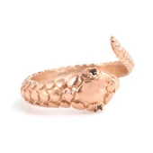 925 Ayar Gümüş Minik Yılan Yüzük thumbnail 7