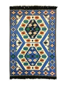 Shark Anatolia Yörük Mavi Kilim - 1