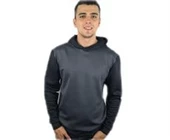 Kolları Siyah Spor Gri Sweatshirt thumbnail 4