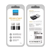 Joyroom S-H152 Adaptörü USB to Type-C Siyah - 7