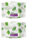 LR ALOE VIA Aloe Vera Yumusak Temizleme Mendilleri 2li Set - 1