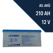 Lexron-Lxr210K Jel Akü 12V 210Ah (522X240X215X221Mm) - 1