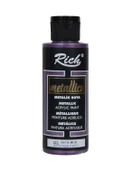 Rich Metalik Akrilik Boya Antik Mor 120ml - 1