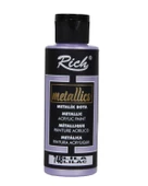 Rich Metalik Akrilik Boya Lila 120ml - 1
