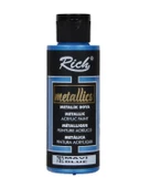 Rich Metalik Akrilik Boya Mavi 120ml - 1