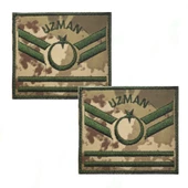 UZMAN ÇAVUŞ RÜTBE YENİ KAMUFLAJ - CIRTLI - 1