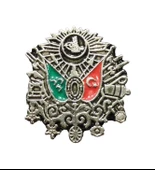 Osmanlı Devlet Arması Yaka Rozeti - 2