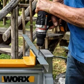 Worx Wx-Jcr 20Volt/2.0Ah Li-İon Çift Akülü Kömürsüz Profesyonel Darbeli Şarjlı Matkap - 9