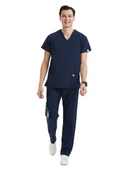 BASIC- Erkek Likralı Lacivert Üniforma Takımı thumbnail 1