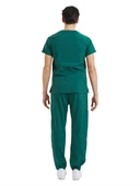 BASIC- Erkek Likralı Yeşil Üniforma Takımı thumbnail 3