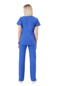 SAKS MAVİ BASIC MEDİKAL ÜNİFORMA TAKIM thumbnail 2