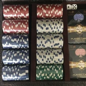 Star Deri Çantalı Lüks Poker Çipi 300'lük - 6
