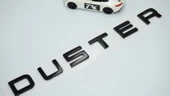 DK Tuning Duster Ön Kaput Siyah ABS 3M 3D Yazı Logo Dacia İle Uyumlu - 3