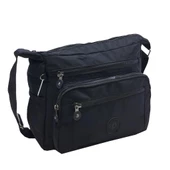 Baginn Klinkır Kadın Postacı Çanta Çok Cepli Çapraz Askılı Yağmura Dayanıklı Kumaş - 5
