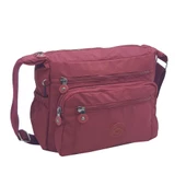 Baginn Klinkır Kadın Postacı Çanta Çok Cepli Çapraz Askılı Yağmura Dayanıklı Kumaş - 8