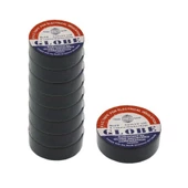 Globe İzole Bant Siyah 10 lu Paket PVC Elektrik Izolasyon Bandı - 3