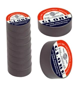 Globe İzole Bant Gri 10'lu Paket PVC Elektrik Izolasyon Bandı - 1