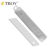 TROY 21610 Maket Bıçağı Yedeği 10'lu 80x9 mm - 1