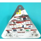 Del Glue İkiz Metal İran Yapıştırıcı 5'li Paket Çelik, Demir, Fayans, Granit, Taş, Sert Plastik Yapı - 3