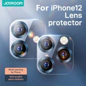 Joyroom JR-PF688 iPhone 12 Pro Renkli Kamera Lens Koruyucu - 3