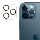 Joyroom JR-PF688 iPhone 12 Pro Renkli Kamera Lens Koruyucu - 7
