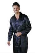 ANCELO 333 SATEN PİJAMA TAKIM VE ROBDÖŞAMBR 3LÜ DAMAT ÇEYİZ SET - 3