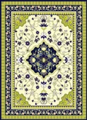 Nova Puzzle 1000 Parça Yeşil İran Halı Deseni Puzzle - 3