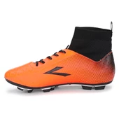 Lig Simav KM Boğazlı Çorap Krampon Çim Saha Erkek Futbol Ayakkabı Turuncu - 5