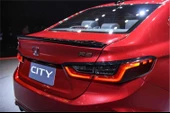 Honda City 2022 Spoiler Pianoblack - 1
