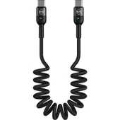Mcdodo CA-7860 Type-C To Type-C Spiralli Data-Şarj Kablosu 1.8M - 1