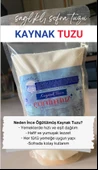 Çorum Kaynak Tuz Türkiye'nin Doğal Tuzu (Göl,Deniz,Kaya ve Rafine Tuzu Değildir) - 5
