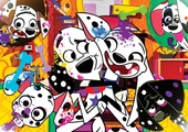 101 Dalmaçyalı (Dalmation) Lisanslı Kutulu Puzzle/Yapboz 100 Parça - 2