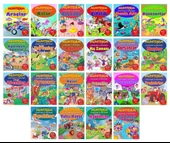 Muhteşem Çıkartmalar ve Aktiviteler Seti 22 Kitap - 1