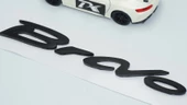 DK Tuning Fiat Bravo Bagaj Siyah ABS 3M 3D Yazı Logo Amblem - 4