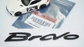 DK Tuning Fiat Bravo Bagaj Siyah ABS 3M 3D Yazı Logo Amblem - 5