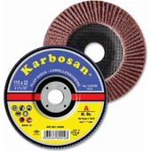 Karbosan 115X22 40 Kum Flap Disk Zımpara 1 adet - 1