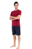 U.S. Polo 12001 5'li Çeyizlik Erkek Pijama Röbdoşambır Takım - 3