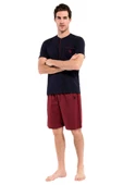 U.S. Polo 12001 5'li Çeyizlik Erkek Pijama Röbdoşambır Takım - 6