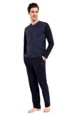 U.S. Polo 12001 5'li Çeyizlik Erkek Pijama Röbdoşambır Takım - 5