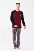 Mod Collection 3526 Erkek Yuvarlak Yaka Pijama Takımı - 3